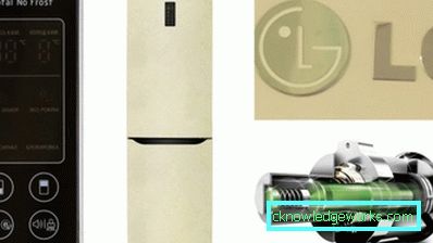 Beige LG -jääkaappi Beige LG -jääkaappi
