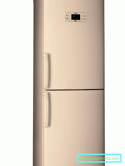 Beige LG -jääkaappi Beige LG -jääkaappi
