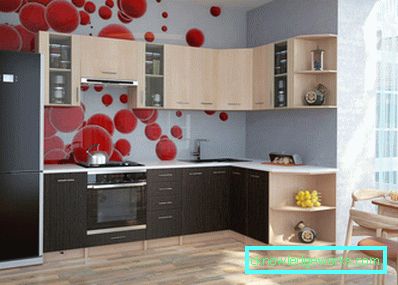 Modulaariset keittiöt - yleiskuva suosituista malleista 80 valokuvalle