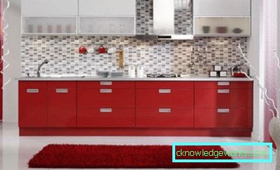 53-Design punainen keittiö (kuva)