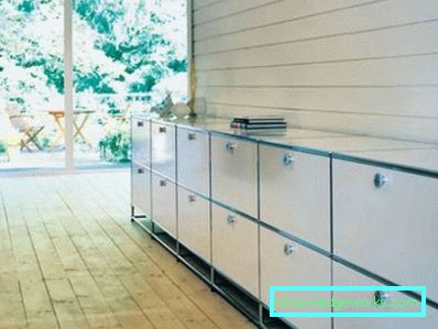 Modulaarinen olohuonekalusteet moderniin tyyliin - design-valokuvat