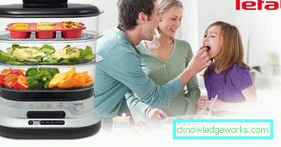 Steamer Tefal ja kaikki sen mallit