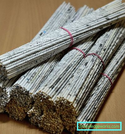 Weaving sanomalehti putket aloittelijoille - yksinkertainen askel askeleelta ohjeet