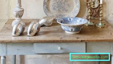 Provence-tyylinen sali - valokuvat design-ideoista ja sisustuksen ominaisuuksista