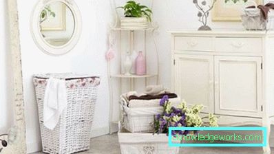 Provence-tyylinen sali - valokuvat design-ideoista ja sisustuksen ominaisuuksista