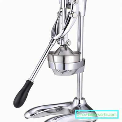 Manuaalinen juicer-painike Manuaalinen juicer-painike