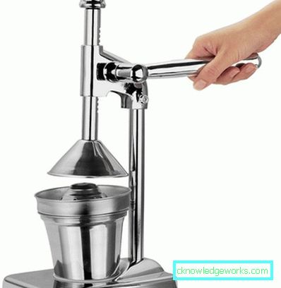 Manuaalinen juicer-painike Manuaalinen juicer-painike