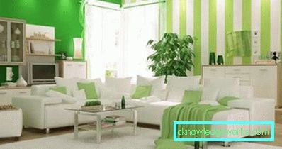 Värien yhdistelmä olohuoneen sisätiloissa - esimerkkejä valokuvan trendikuvioista