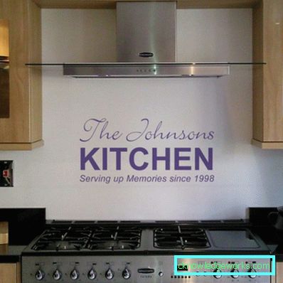 402-seinät keittiössä - modernin salaisuudet