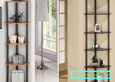 Corner-hyllyt käytävällä - suljettujen ja avointen hyllyjen valokuva-ajatukset Corner-hyllyt käytävällä - suljettujen ja avointen hyllyjen valokuva-ajatukset